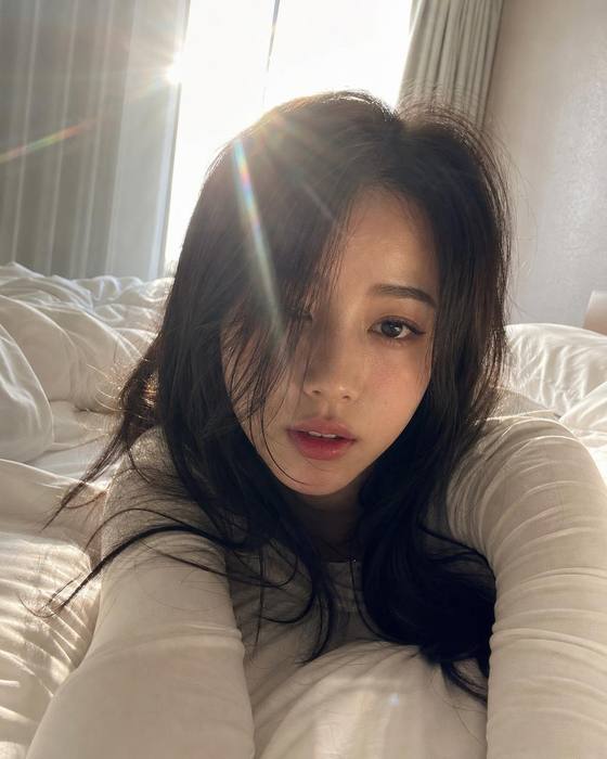 Intimate Morning Bedroom Selfie Portrait AI portrait template preview